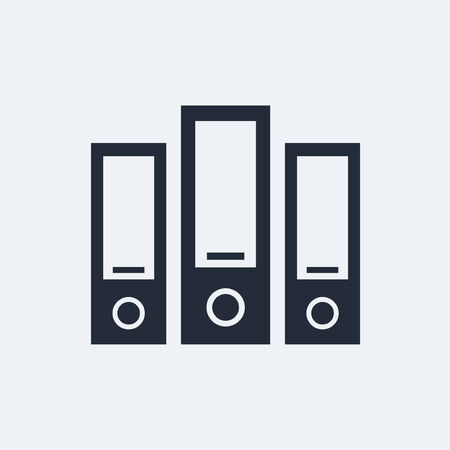 Flat Icon with shadow. Vector EPS 10.