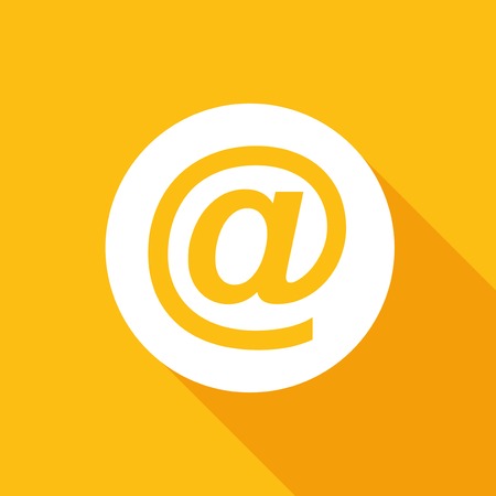 Flat Icon with shadow. Vector EPS 10.の写真素材