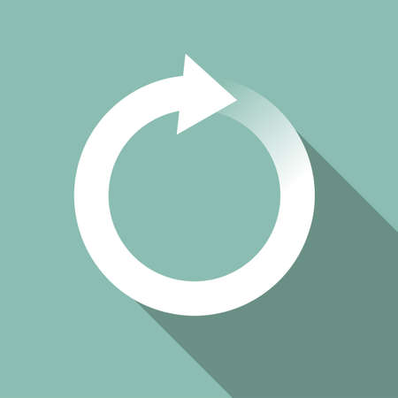 Ecology Flat Icon with shadow. Vector EPS 10.の写真素材