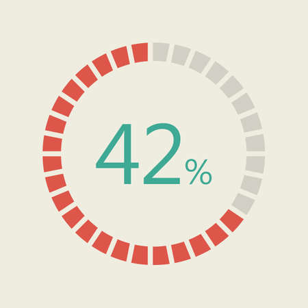 Flat Infographic Elements. Vector Illustration 