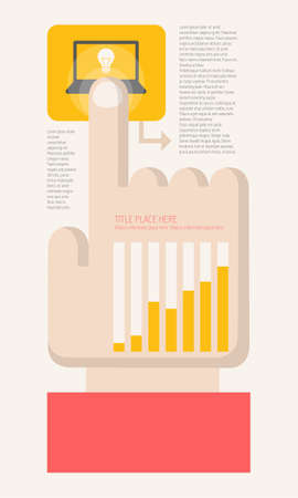 Flat Infographic Elements. Vector Illustrationのイラスト素材