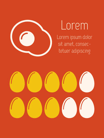 Flat Infographic Elements. Vector Illustration のイラスト素材
