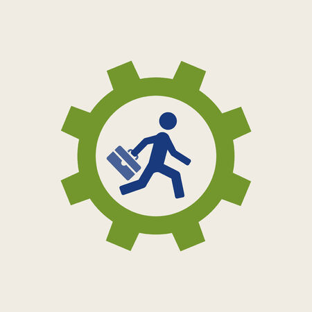 Business Flat Icon. Vector Pictogram. EPS 10.のイラスト素材
