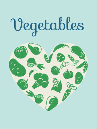 Flat Design Food Infographic Elements. のイラスト素材