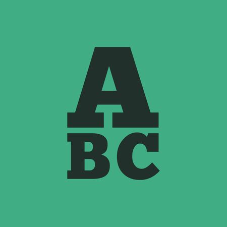 Flat Education Icon  Vector Graphics のイラスト素材