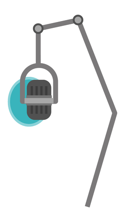 Professional studio microphoneのイラスト素材