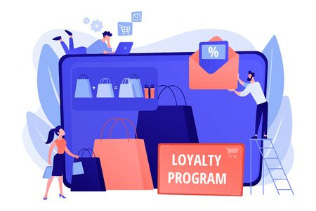 Sales promotion concept vector illustrationのイラスト素材