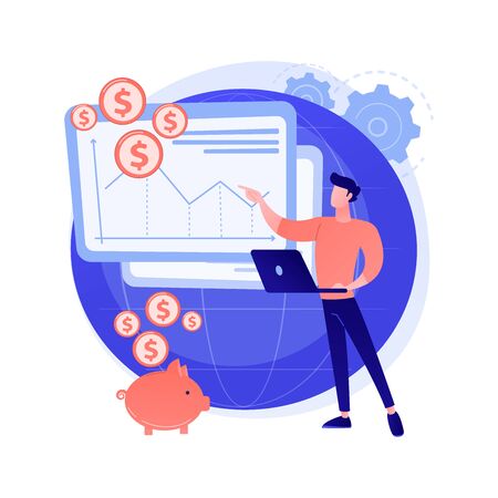 Business idea vector concept metaphorのイラスト素材