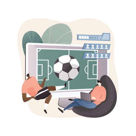 Sports games abstract concept vector illustration.のイラスト素材