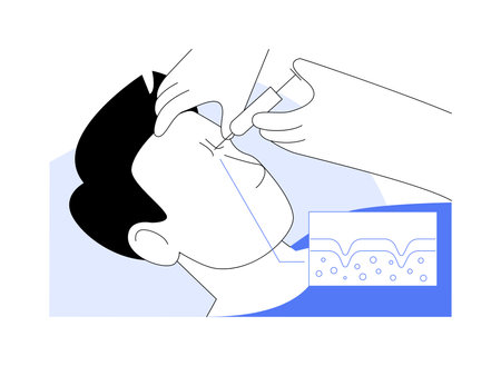 Injectable fillers abstract concept vector illustration.のイラスト素材