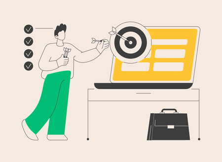 Marketing campaign abstract concept vector illustration.のイラスト素材