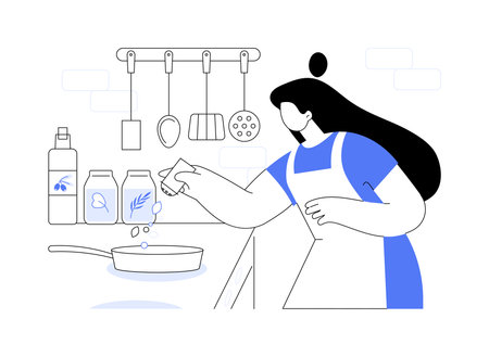Making superfood isolated cartoon vector illustrations.のイラスト素材