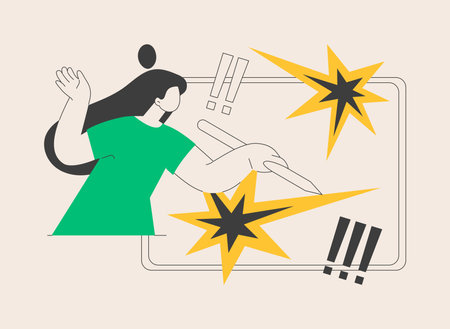 Emotional design abstract concept vector illustration.のイラスト素材