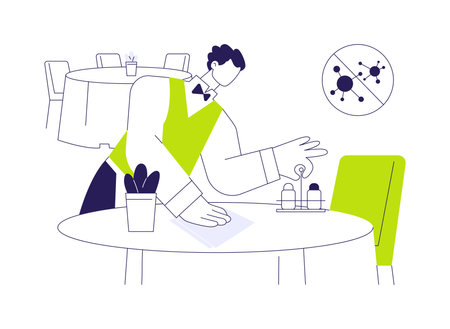 Hygiene standards abstract concept vector illustration.のイラスト素材