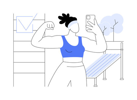 Motivate friends isolated cartoon vector illustrations.のイラスト素材