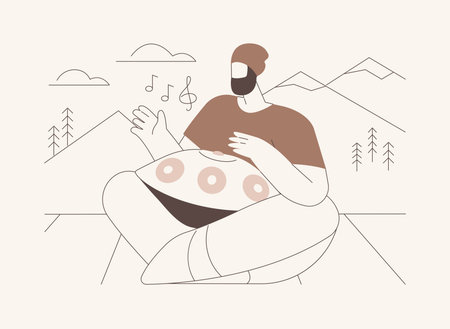 Hang isolated cartoon vector illustrations.のイラスト素材