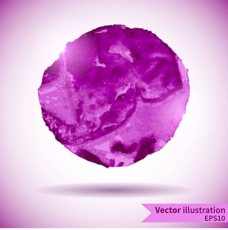 Watercolor design element for the realization of your best ideas.のイラスト素材