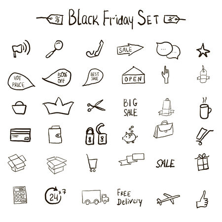 Sale icons theme ?のイラスト素材