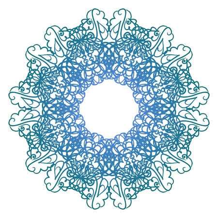 Illustration with colored circular patterns  のイラスト素材