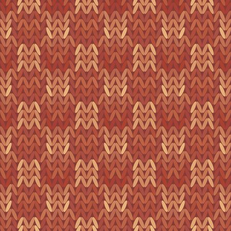 Beautiful geometric pattern Knitwear, Knit Style, Seamless texture Vintage vector illustration. 10 EPSのイラスト素材