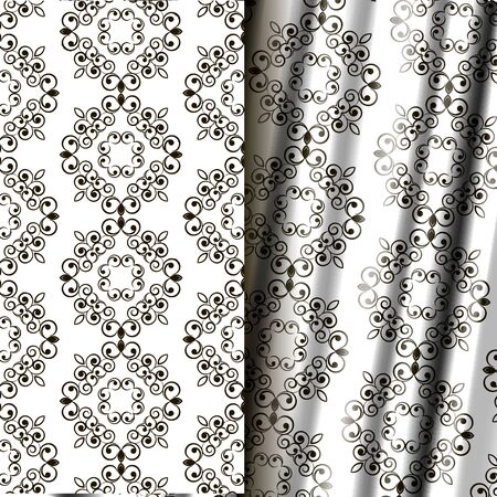 Seamless geometric pattern. Use the finishing press, invitations, brochures, presentations, for the background of the site.のイラスト素材