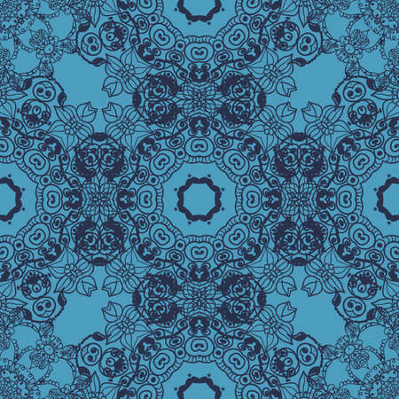 Circular mandala pattern ornament for your designのイラスト素材