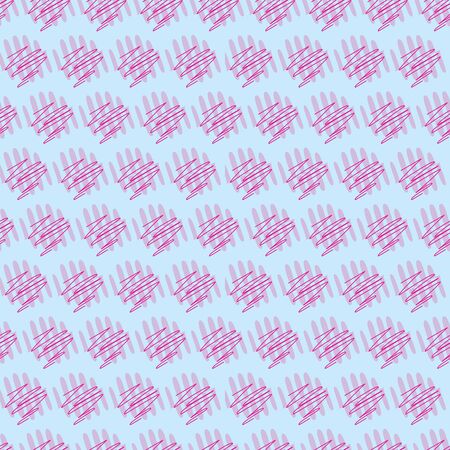 Trendy style geometric elements Memphis. Retro style of texture, pattern with watercolor spots.