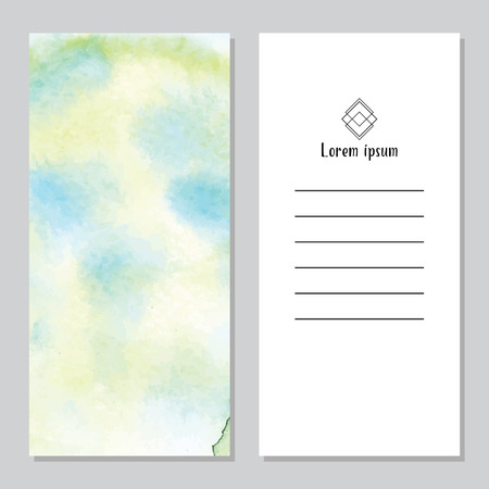 Art of watercolor stains of paintのイラスト素材