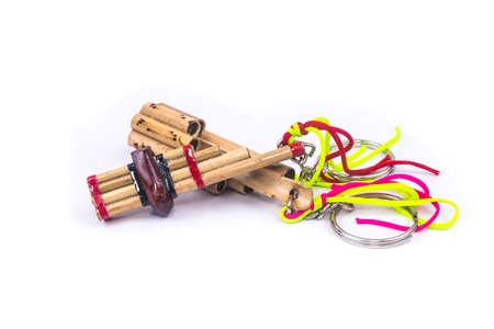 Instrument Thailand it caan  isolated on white backgroundの写真素材