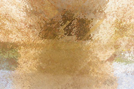 glass temple doors の写真素材