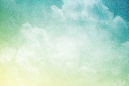 artistic soft cloud and sky with grunge paper texture artistic soft cloud and sky with grunge paper texture