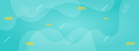 modern abstract background with    fluid shapes on bright sweet blue background ,minimal poster....