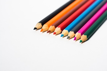 Colored pencilsの写真素材