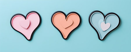 Heart in speech bubble. Social media bubble with heart. Background for romantic designの素材