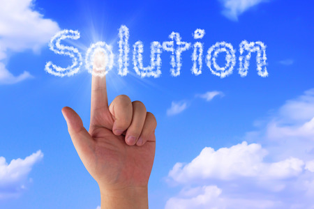 Business solution, solving problem, strategy and planning conceptの写真素材