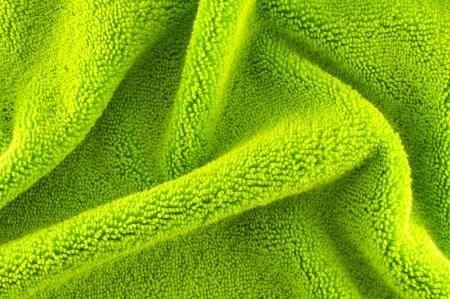 blue microfiber Fabric textureの写真素材