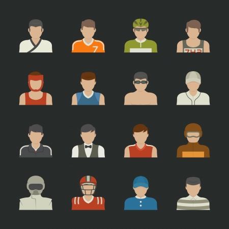 Sport people icon , eps10 vector formatのイラスト素材