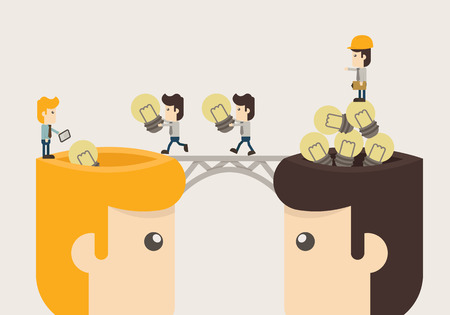 Businessman get ideaのイラスト素材