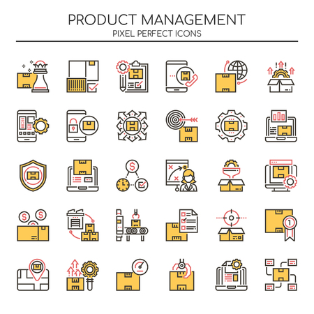 Product Management , Thin Line and Pixel Perfect Icons
のイラスト素材