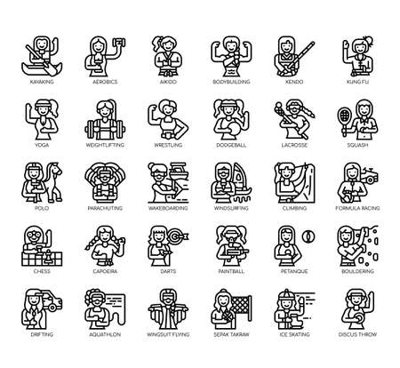 Set of vegan thin line and pixel perfect icons for any web and app project.のイラスト素材