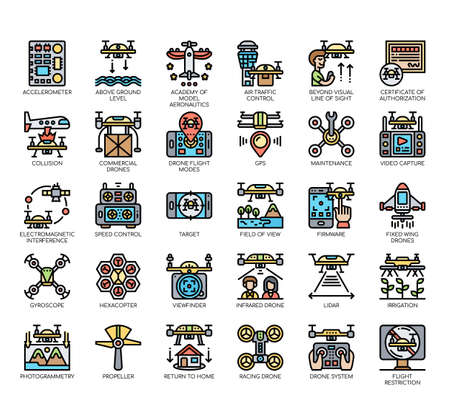 Set of farming thin line and pixel perfect icons for any web and app project.のイラスト素材