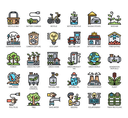 Set of farming thin line and pixel perfect icons for any web and app project.のイラスト素材