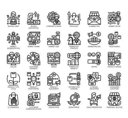 Set of farming thin line and pixel perfect icons for any web and app project.のイラスト素材
