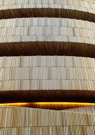 Detail of the Norway opera in an inside のeditorial素材