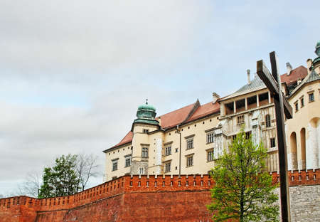 Wawel castle in Krakow, Poland のeditorial素材