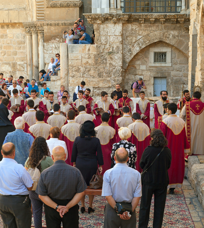 ISRAEL, JERUSALEM - OCTOBER 29: Jerusalem is a city located between the Mediterranean and the Dead...