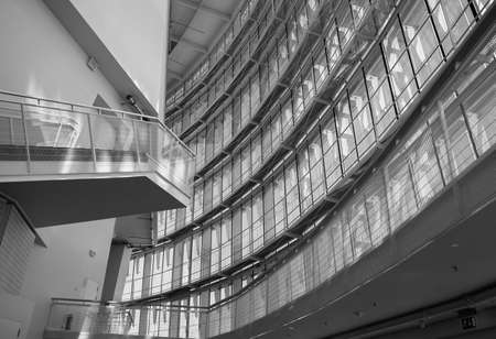 LATVIA, LIEPAJA - MAY 6: Liepaja is the third largest city in Latvia. Inside of great amber concert hall on 6 May 2017 in Liepaja.のeditorial素材