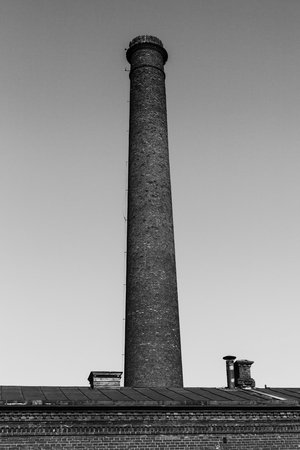 Chimney next to the old water tower.