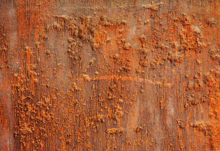 Background of orange rusty metal.