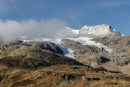 Travel to Switzerland mountains in a summer.